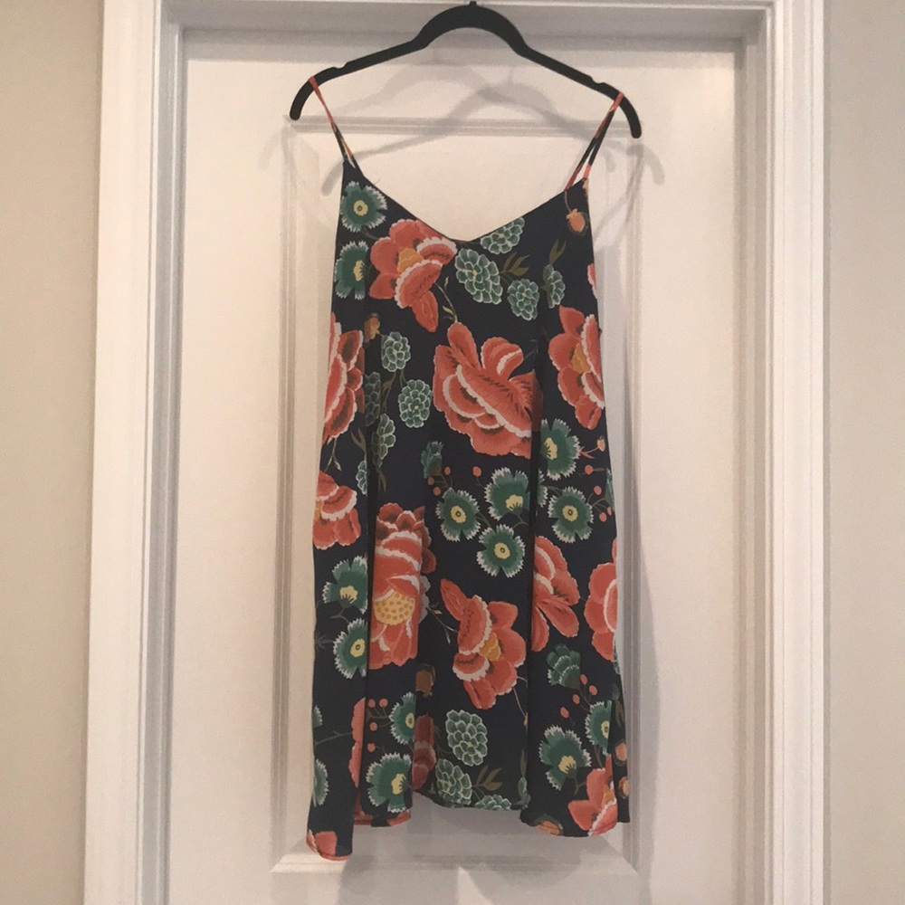 Floral swing dress